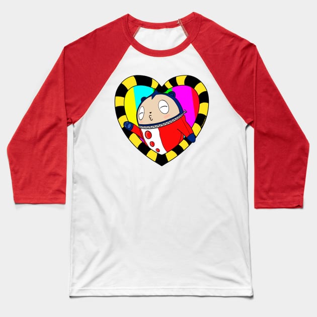 Channel Teddie Baseball T-Shirt by TITANxNYMPH